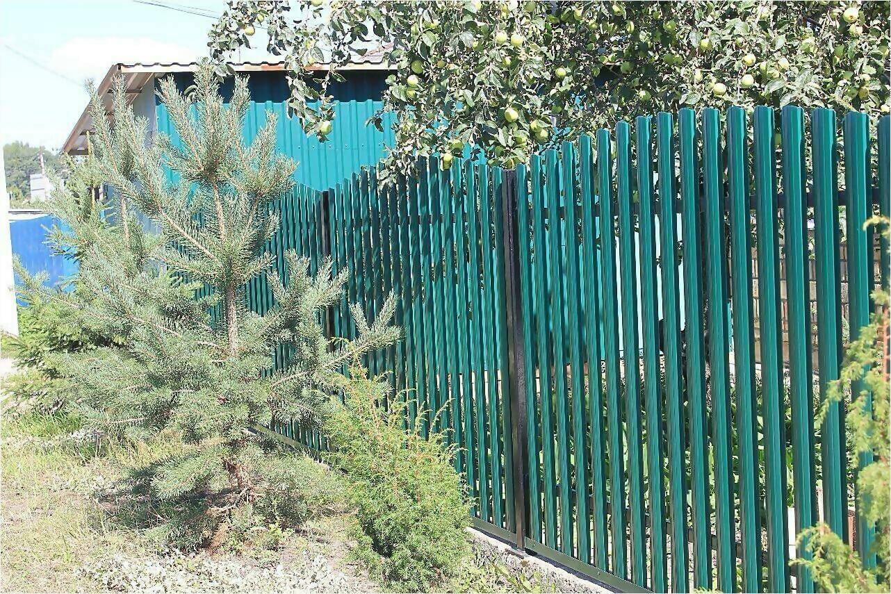 Забор из штакетника 60м фото5 в Твери