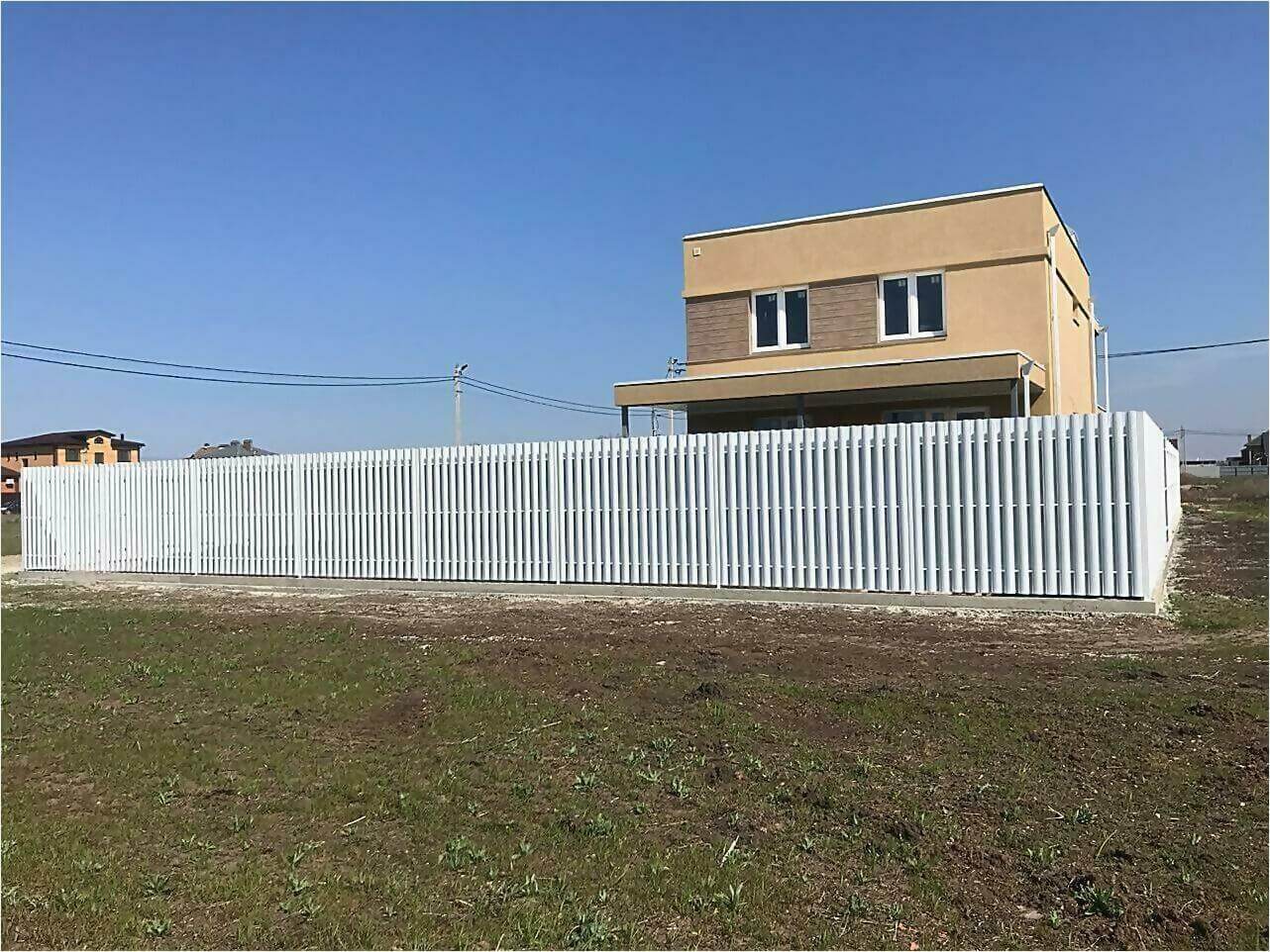 забор из штакетника 95м фото4 в Твери
