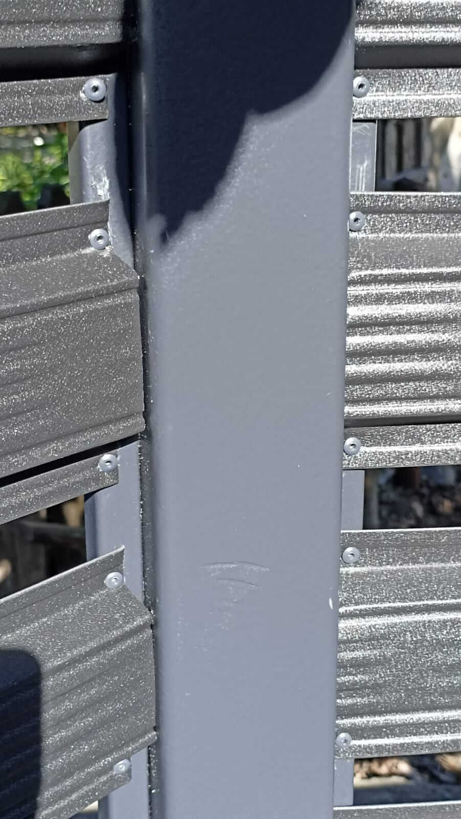 Забор из штакетника 90м RAL7024/7024 Серый Графит фото8 в Твери