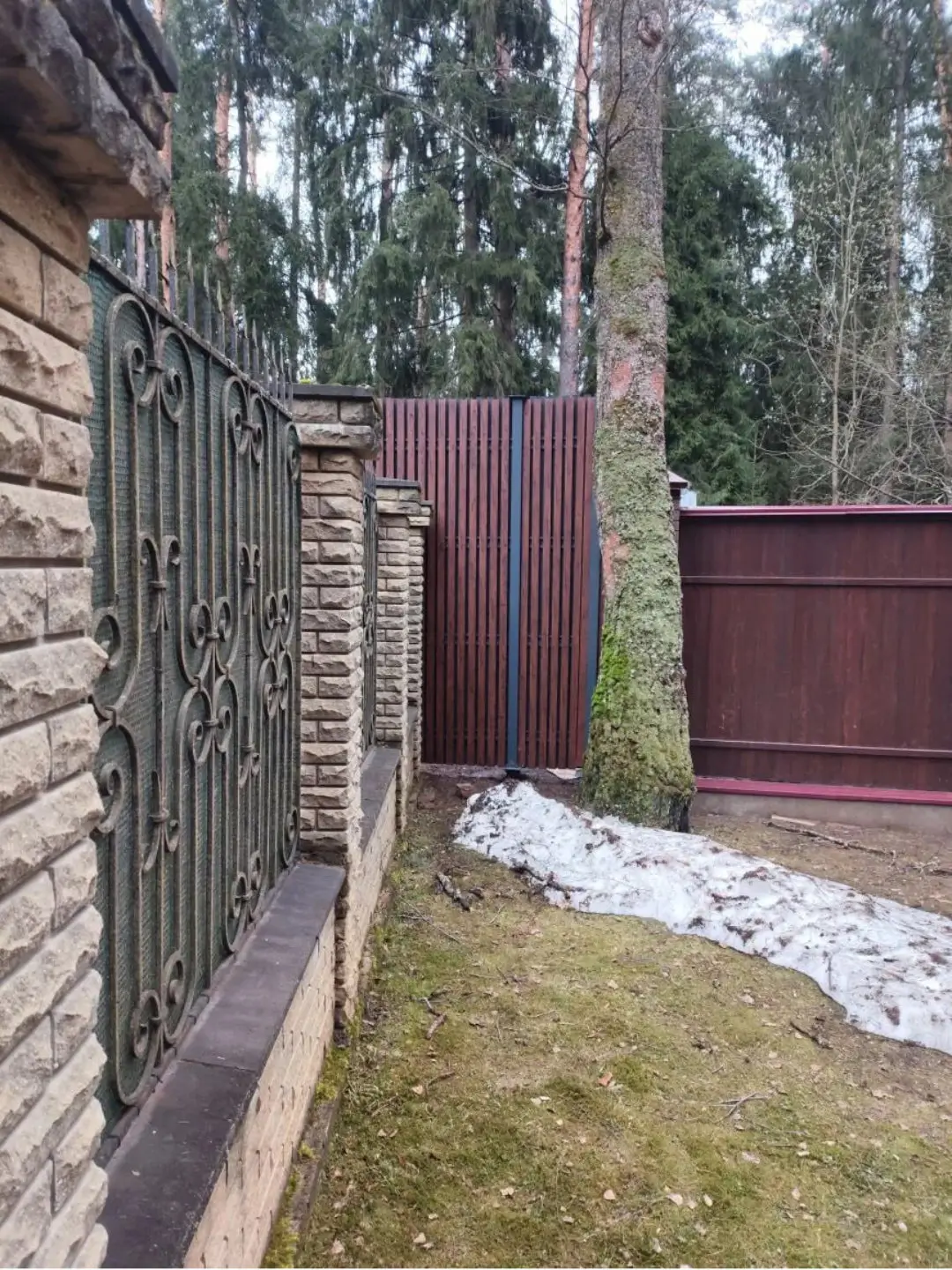 Забор из декоративных реек 7м Темный Дуб 3D Принтек фото 1 в Твери